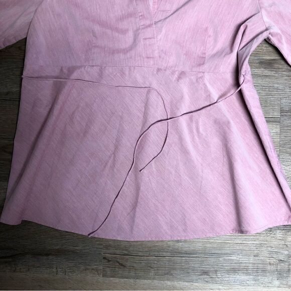 Duo Maternity Pink Blouse Size M - Picture 2 of 5